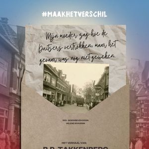 Het Bevrijdingsverhaal van B.P. Takkenberg, vereeuwigd door haar dochter Helene Schurink. 📖🧡 Op 1 april 1945 wordt Enschede bevrijd. In een lange stoet van alles wat nog kan rijden trekt de bezetter zich terug. Haar moeder, nieuwsgierig, gaat kijken bij de Edo Bergsmabrug. De sfeer is gespannen en het blijft gevaarlijk. Haar jongste oom, politieagent bij de gaarkeuken, ziet dat en stuurt haar naar huis: “Maak dat je naar huis komt en blijf daar.”

Dat het gevaar na de bevrijding nog niet geweken is, blijkt even later. Een meisje kijkt uit het raam naar de terugtrekkende troepen, wordt opgemerkt en doodgeschoten. De bevrijding bracht vrijheid, maar ook laatste wrede momenten van de oorlog. 🕊️ 

Ook het verhaal van jouw familielid vereeuwigen? Deel het via bevrijdingsverhalen.nl of mail naar bevrijdingsverhalen@wageningen45.nl. Zo geven we de betekenis van vrijheid door aan volgende generaties. #MaakHetVerschil