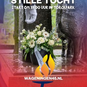 Vrijheid is niet vanzelfsprekend. Op 4 mei herdenken we in heel Nederland degenen die hun leven gaven voor onze vrijheid tijdens de Tweede Wereldoorlog en vredesoperaties. In Wageningen staan we samen met de 4meiwerkgroep ook stil bij de verhalen en namen van lokale slachtoffers. 
Om 18.15 uur vindt de herdenkingsdienst in de Johannes de Dopekerk plaats, daarna begint om 19.00 uur vanuit het Torckpark de Stille Tocht. Loop en herdenk mee. Samen houden we 2 minuten stilte bij het ‘Monument voor de Gevallenen’, gevolgd door het Wilhelmus en de kranslegging. Herdenken doen we samen 🕯️ Bekijk de website voor het hele programma. #MaakHetVerschil