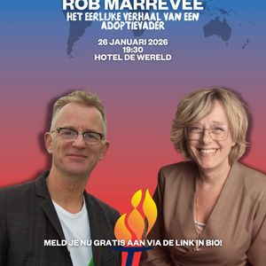 Op 26 januari hebben we alweer het eerste Wereldgesprek van 2026!
 Presentatrice Angelique Krüger gaat in gesprek met Rob Marrevee over zijn boek Vaderland, zijn ervaringen en de maatschappelijke verantwoordelijkheid om beter te luisteren naar adoptiekinderen en hun verhalen. 
Want werkelijk thuis kunnen zijn begint pas wanneer we leren zien wat kinderen ons al die tijd al proberen te vertellen. 

Praat mee over adoptie, loyaliteit en de onzichtbare littekens die ontstaan wanneer werelden botsen. 

Wil jij hierbij zijn? Deelname is kosteloos!
In verband met het beperkte aantal plaatsen wél graag vooraf aanmelden.
Dat kan via: https://www.wageningen45.nl/nieuws/wereldgesprek-met-rob-marrevee-26-januari

#MaakHetVerschil #VuurVerbindt #WatLiefdeKanDoen @hoteldewereld