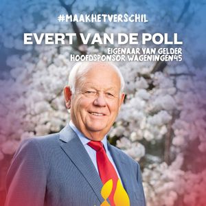 @vangeldergroep ondersteunt Wageningen45 als trotse hoofdsponsor 💛🕊️ Op deze manier dragen ze bij aan het verspreiden van de Vrijheidsboodschap, maar waarom eigenlijk en hoe maken zij zelf het verschil? We stelden zeven vragen aan eigenaar Evert van de Poll. Lees het interview nu op onze website. Link in bio 😉 #MaakHetVerschil #teamvangelder #infra #vangelder