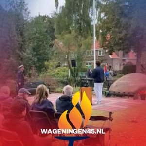 Burgemeester @floorvermeulenwageningen bedankte vandaag groep 8 van basisschool De Tarthorst voor de goede zorgen voor het Saharamonument in het afgelopen jaar en wenste groep 7 succes het komende jaar! Daarna beantwoordde Wageningen45 medewerker Harry te Raa (voormalig Adjudant onder Officier van het Korps Mariniers) alle vragen van de leerlingen over zijn tijd in dienst en in crisisgebieden.

Het Saharamonument in Wageningen herinnert aan de veertig slachtoffers van het vergissingsbombardement van zondag 17 september 1944. De bommen waren bedoeld voor Duitse doelen op de dag dat operatie Market Garden begon, maar troffen huizen en nietsvermoedende burgers.