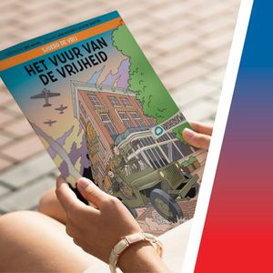Heb je het al gehoord? 🔥 Wageningen krijgt een eigen stripboek: Sjoerd de Vrij - Het Vuur van de Vrijheid. Hierin verhalen en prachtige tekeningen over 5 mei 1945, de capitulatie, Hotel de Wereld en het einde van de oorlog voor Nederland. Super leuk voor jong en oud! Op 19 september wordt het boek gepresenteerd tijdens de uitzending Tafel van Verschilmakers. Kijk mee vanaf 16.00 uur via wageningen45.nl. Wat vind jij van de cover? #MaakHetVerschil

Knap gemaakt door Jelle de Gruyter, Wim Huijser en Eric Heuvel (illustrator) met bijdrage van het @vfonds.