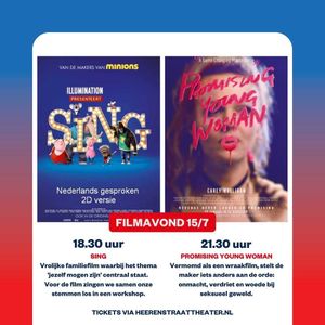 Donderdagavond nog niets te doen? In samenwerking met @heerenstraat_theater vertonen we twee films met als thema 'Vrijheid' in brede zin in het Torckpark. 🌳

🔥 18.30 - SING
🔥 21.30 - PROMISING YOUNG WOMAN

Er zijn nog kaartjes, maar op = op! 👉 Reserveren kan via heerenstraattheater.nl of #linkinbio. Zien we jou daar? #maakhetverschil